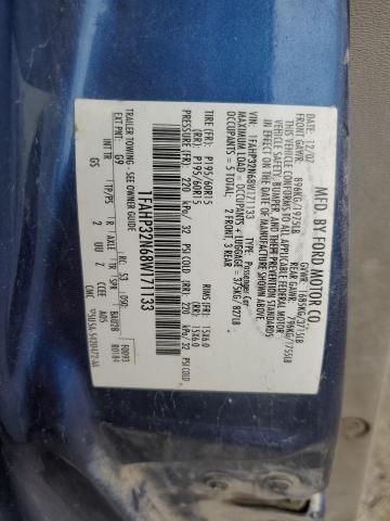 2008 Ford Focus S/Se VIN: 1FAHP32N68W171133 Lot: 54647974