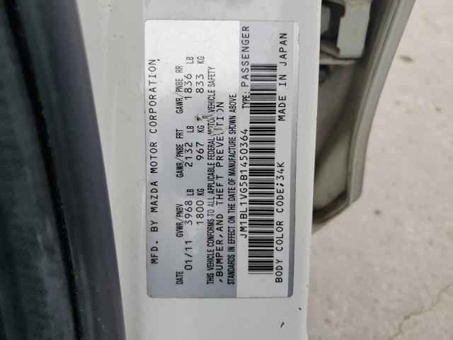 2011 Mazda 3 I VIN: JM1BL1VG5B1450364 Lot: 56375624