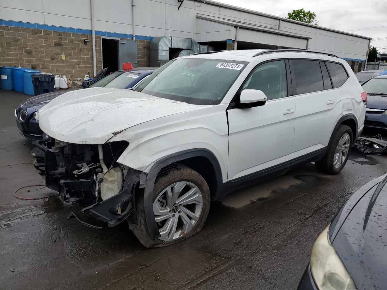 2021 Volkswagen Atlas Se vin: 1V2HR2CA6MC538049