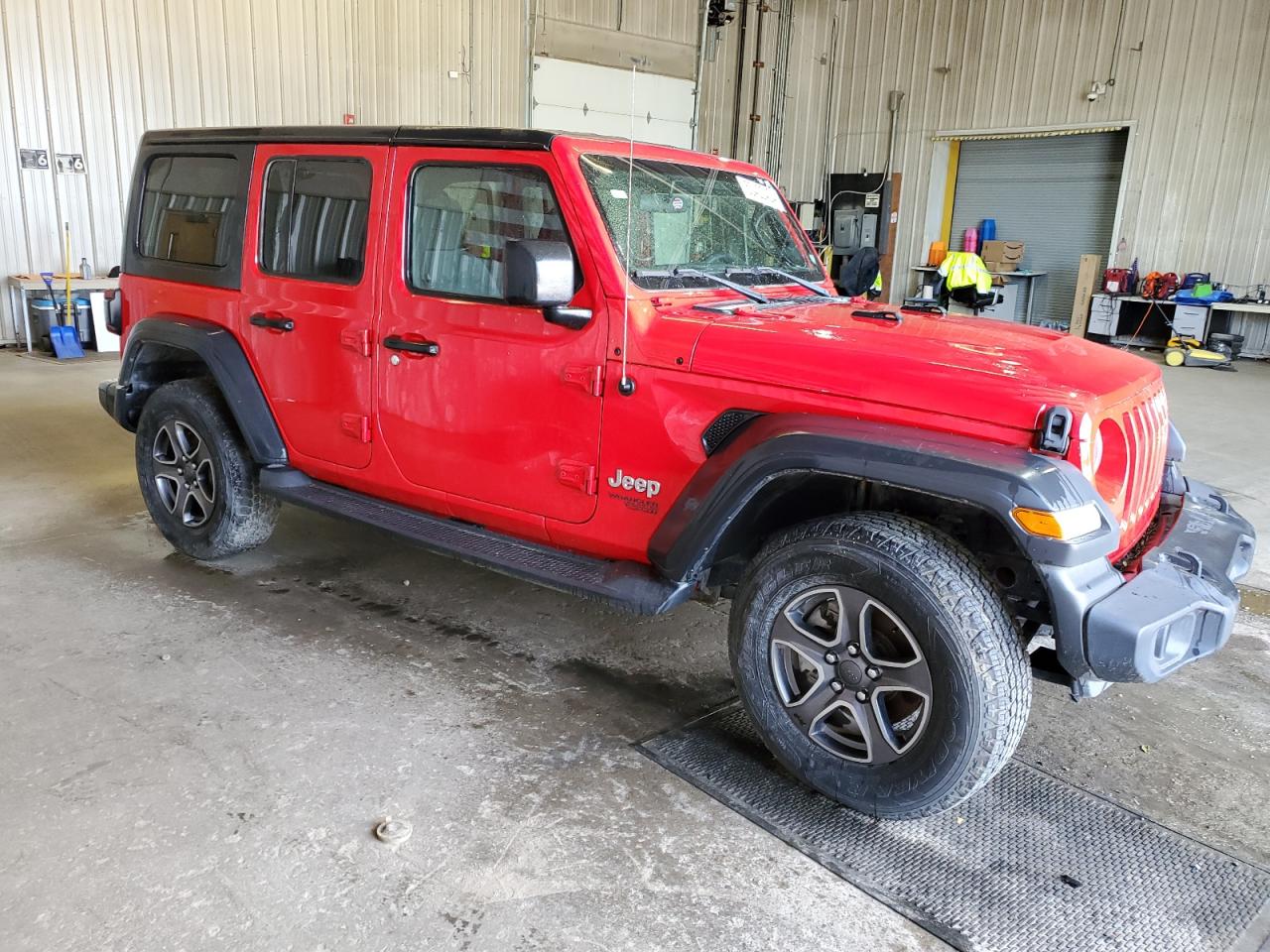 2018 Jeep Wrangler Unlimited Sport vin: 1C4HJXDG1JW208693