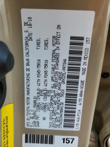 2019 Toyota Tacoma Double Cab VIN: 3TMAZ5CN4KM084130 Lot: 56590774