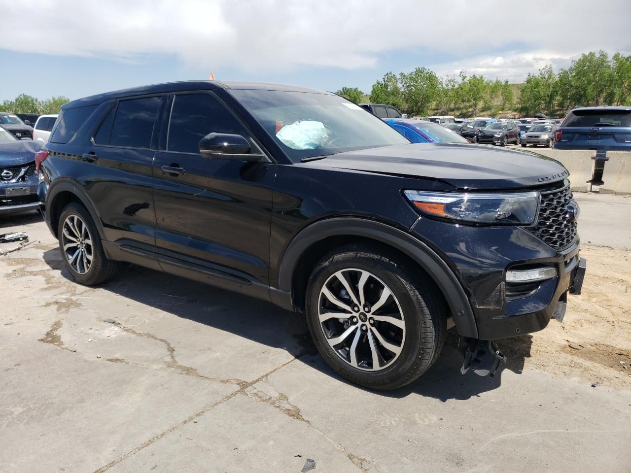 2021 Ford Explorer St vin: 1FM5K8GC3MGA28253