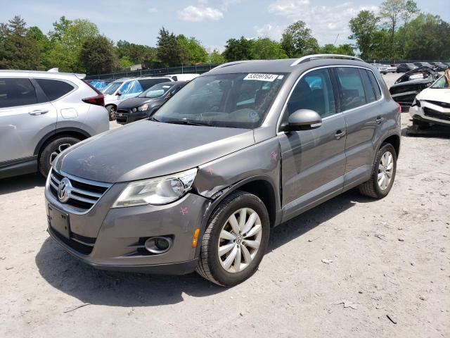 Lot #2508217381 2011 VOLKSWAGEN TIGUAN S salvage car