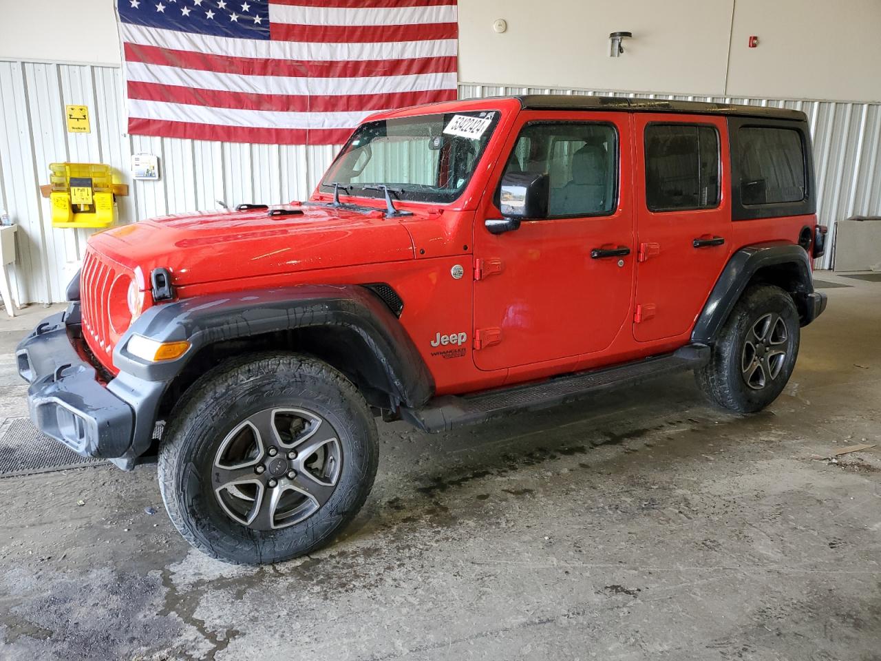 2018 Jeep Wrangler Unlimited Sport vin: 1C4HJXDG1JW208693