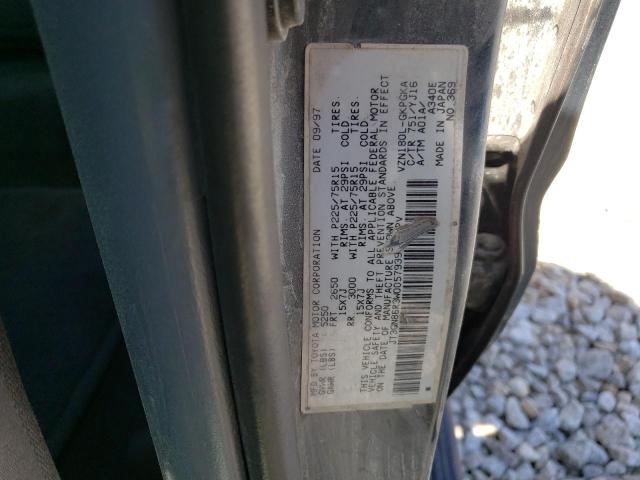 1998 Toyota 4Runner Sr5 VIN: JT3GN86R3W0057939 Lot: 57020664