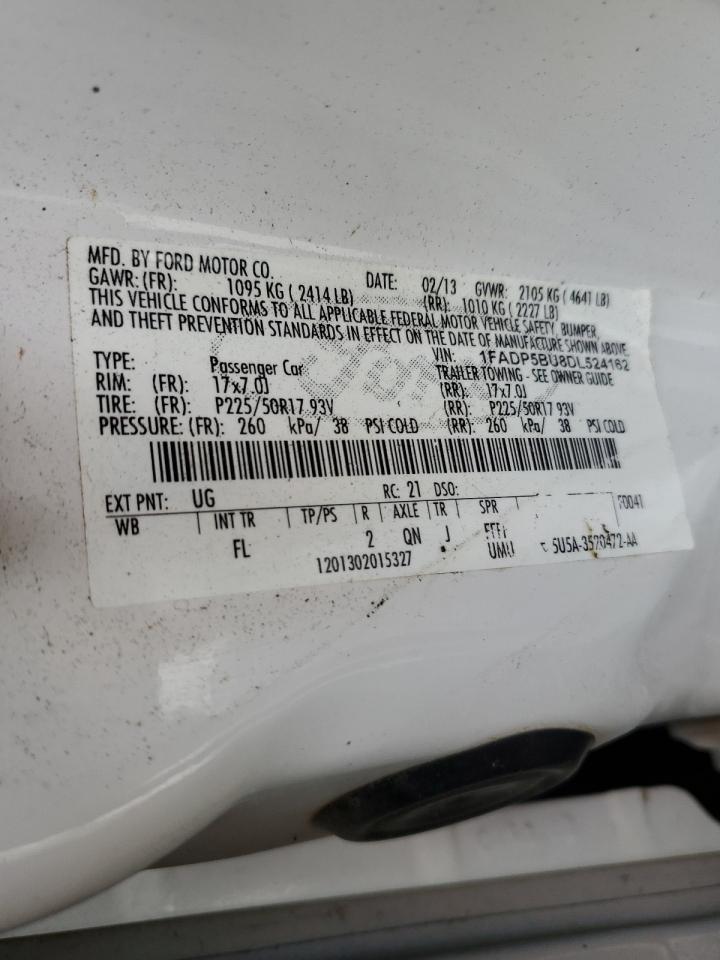 1FADP5BU8DL524162 2013 Ford C-Max Sel