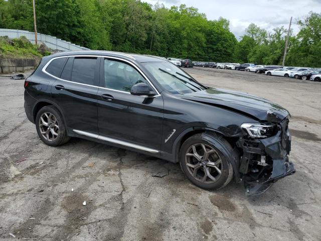 2022 BMW X3 xDrive30I VIN: 5UX53DP01N9L24232 Lot: 55263624