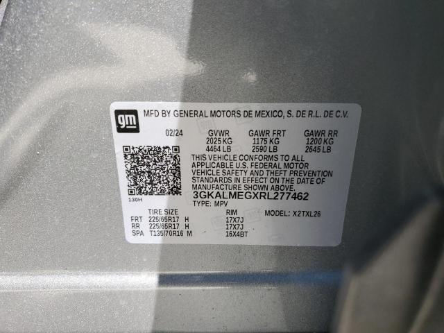 2024 GMC Terrain Sle VIN: 3GKALMEGXRL277462 Lot: 53389414