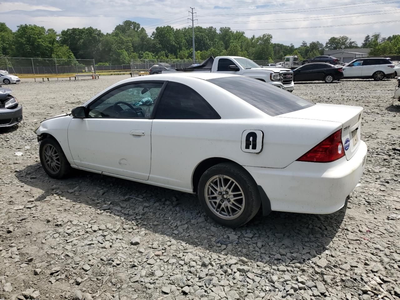 Lot #2619098635 2005 HONDA CIVIC LX