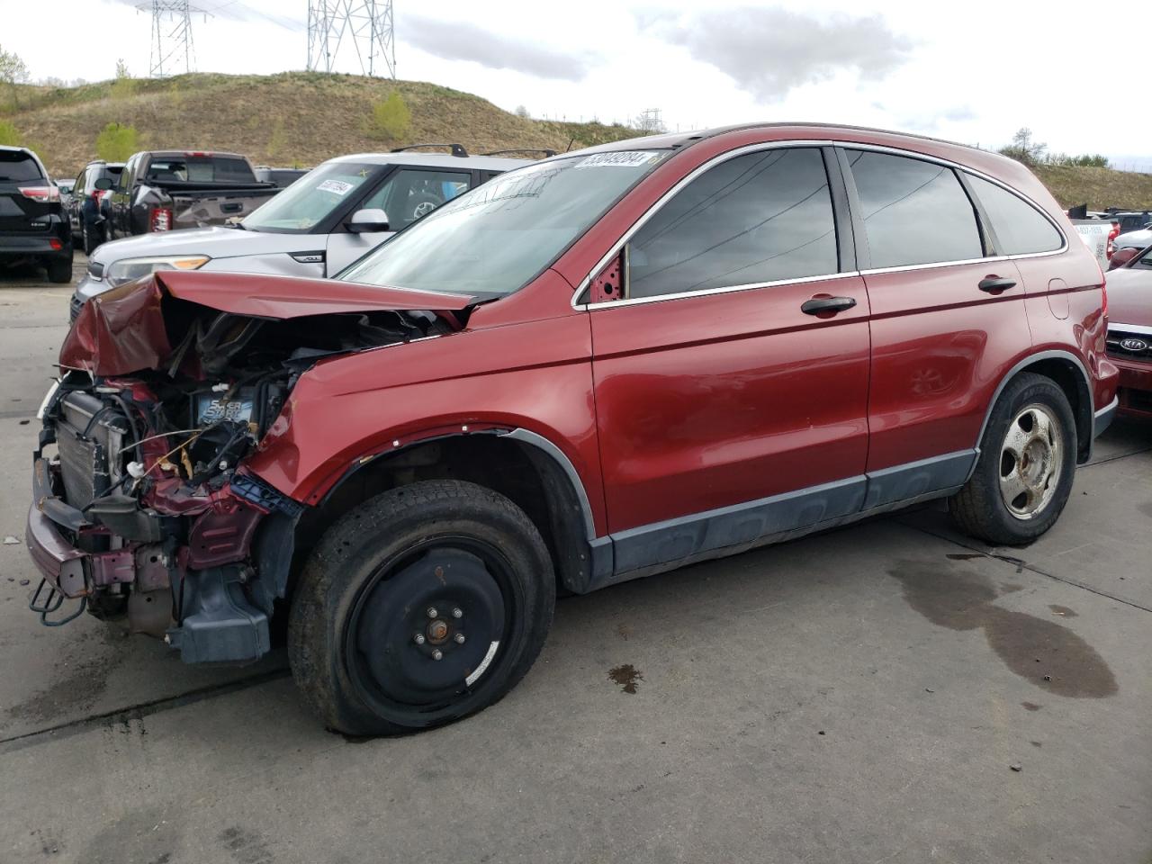 JHLRE48387C082876 2007 Honda Cr-V Lx