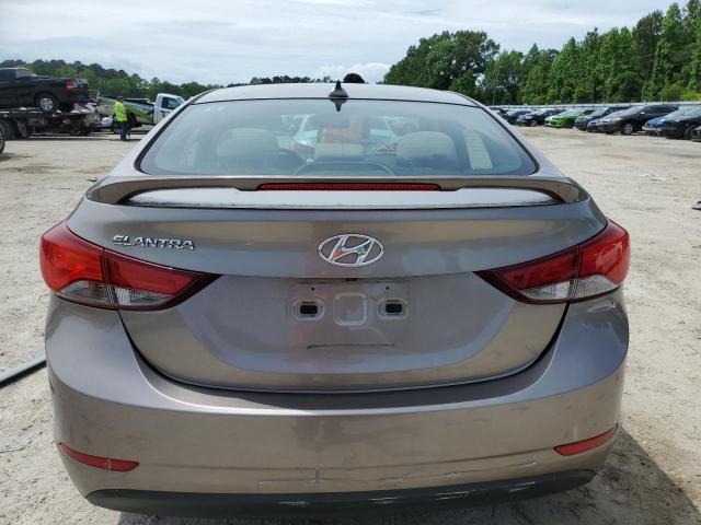 2016 Hyundai Elantra Se VIN: 5NPDH4AE7GH672050 Lot: 54493524