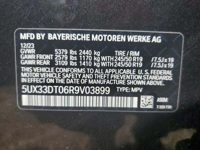 5UX33DT06R9V03899 BMW X4 XDRIVE3 13