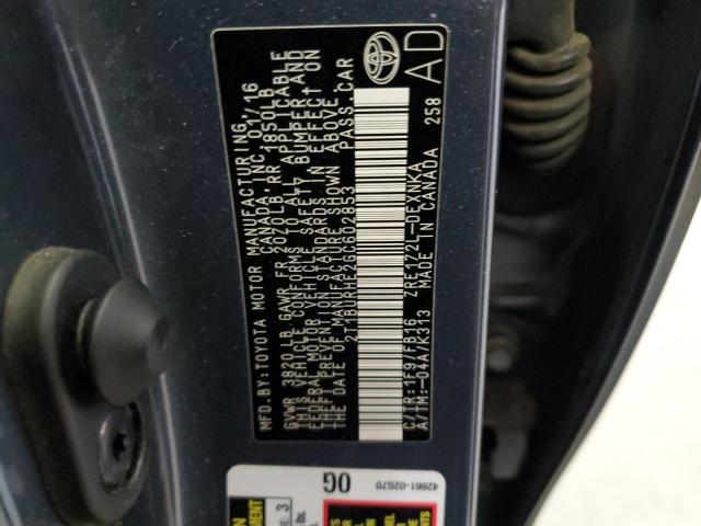 2016 Toyota Corolla L VIN: 2T1BURHE2GC602853 Lot: 56271704