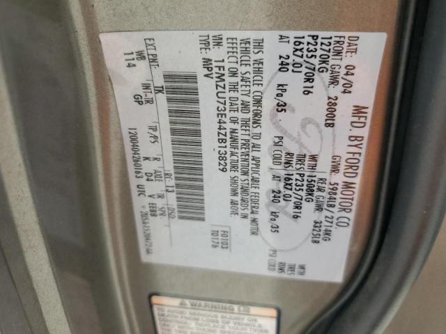 2004 Ford Explorer Xlt VIN: 1FMZU73E44ZB13829 Lot: 56201684