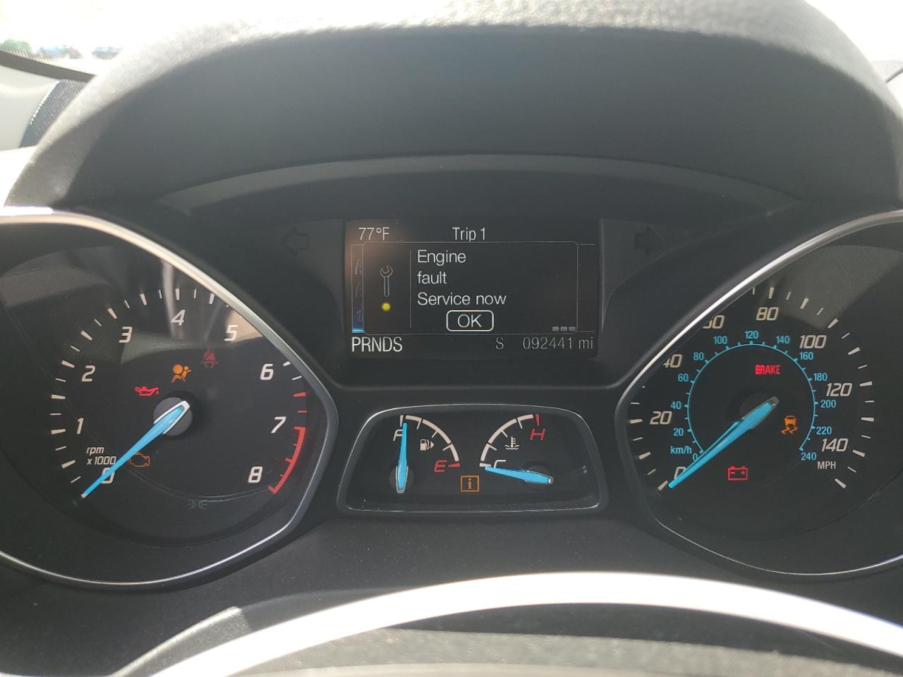 1FMCU9J96EUC67402 2014 Ford Escape Titanium