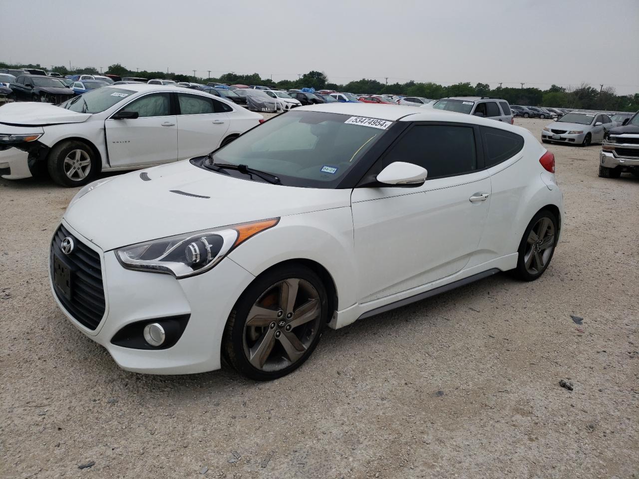 Lot #2508373994 2013 HYUNDAI VELOSTER T