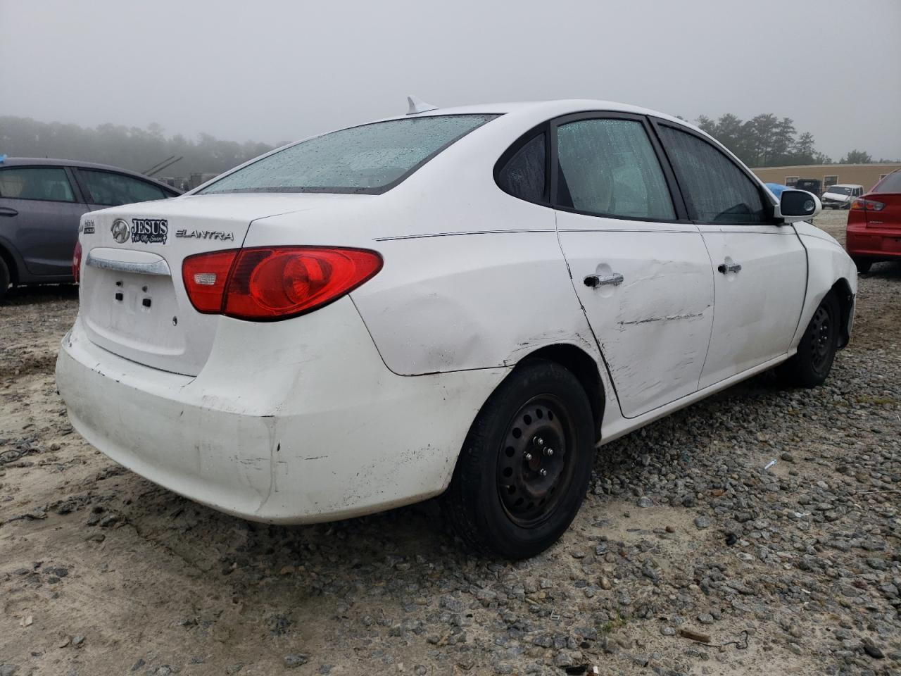 KMHDU4AD3AU937039 2010 Hyundai Elantra Blue