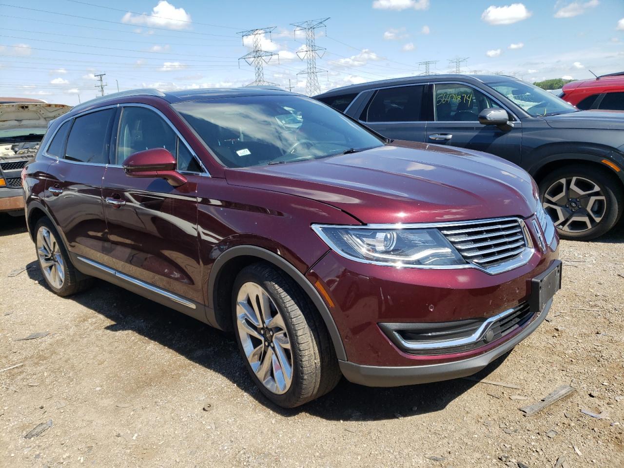 2LMPJ8LR7HBL31446 2017 Lincoln Mkx Reserve