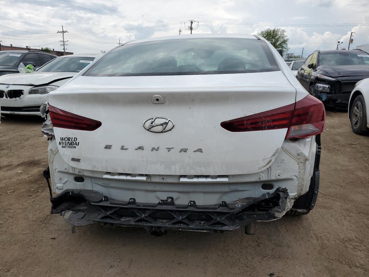 2020 Hyundai Elantra Se vin: 5NPD74LFXLH522145