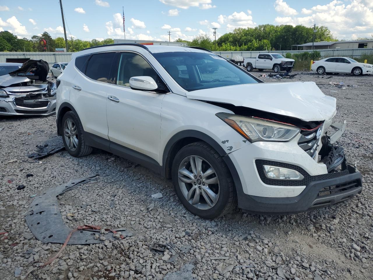 Lot #2749192669 2013 HYUNDAI SANTA FE S