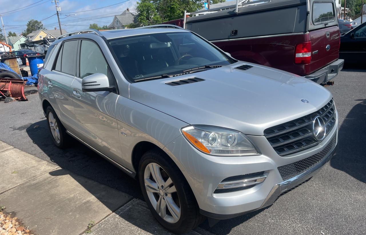 2012 Mercedes-Benz Ml 350 4Matic vin: 4JGDA5HB5CA031840