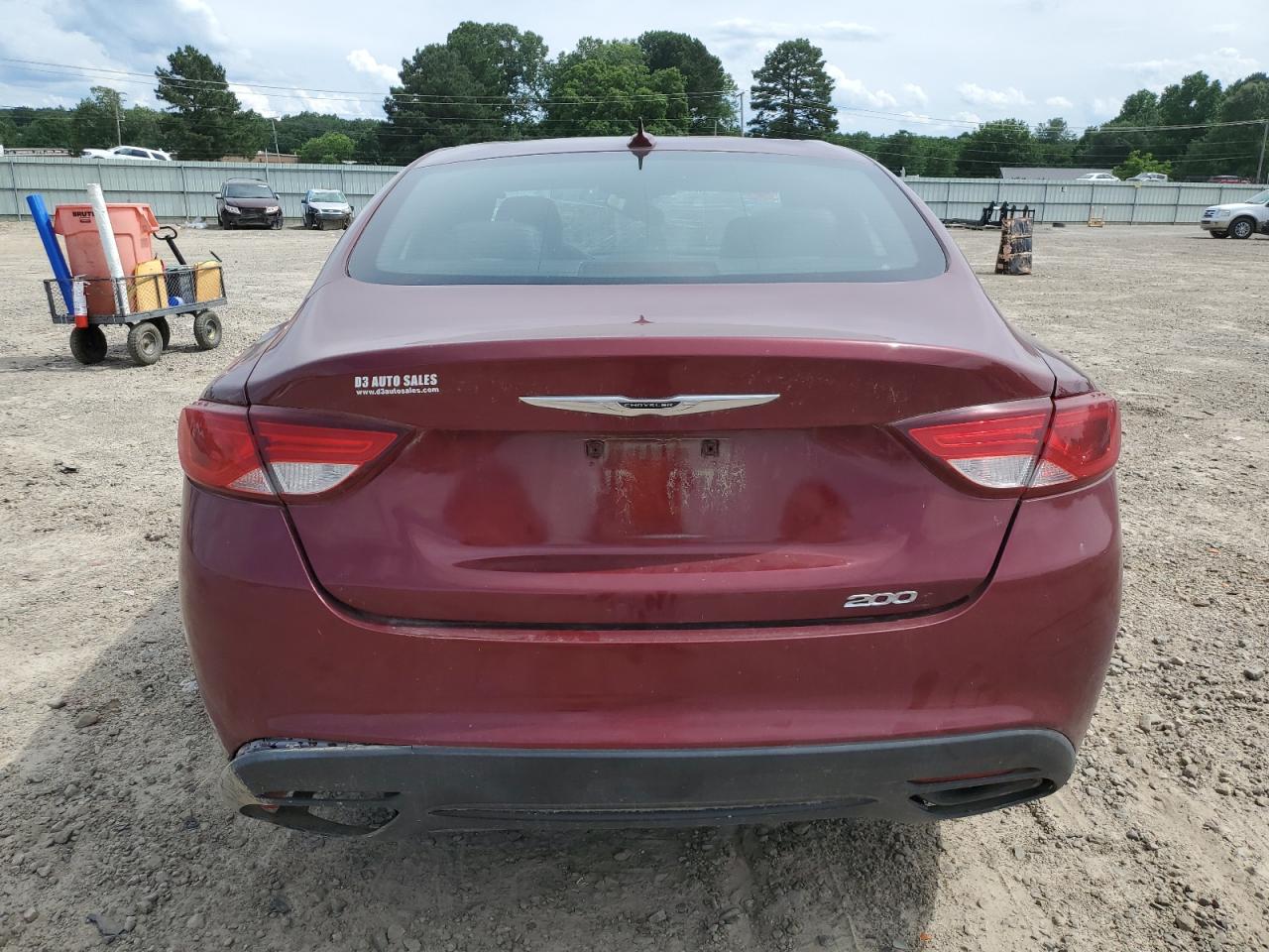 1C3CCCBB3FN662000 2015 Chrysler 200 S
