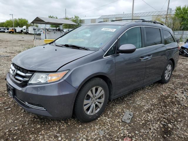 2016 Honda Odyssey Exl VIN: 5FNRL5H61GB025845 Lot: 54600724