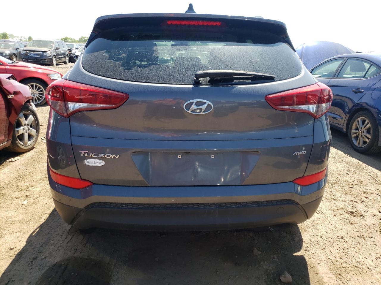 KM8J3CA49JU735306 2018 Hyundai Tucson Sel