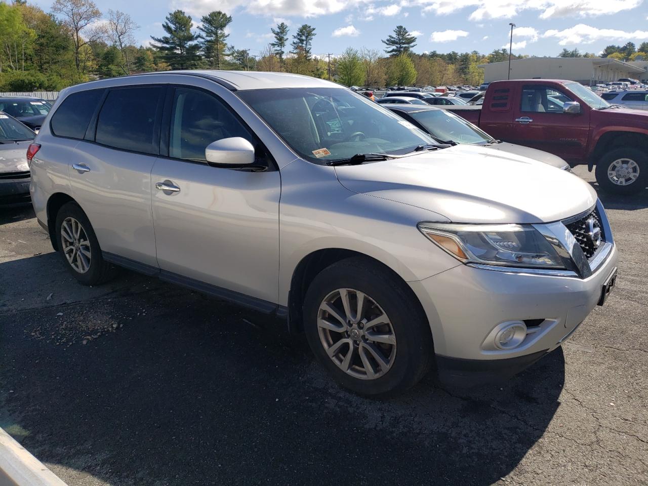 2015 Nissan Pathfinder S vin: 5N1AR2MM3FC634943