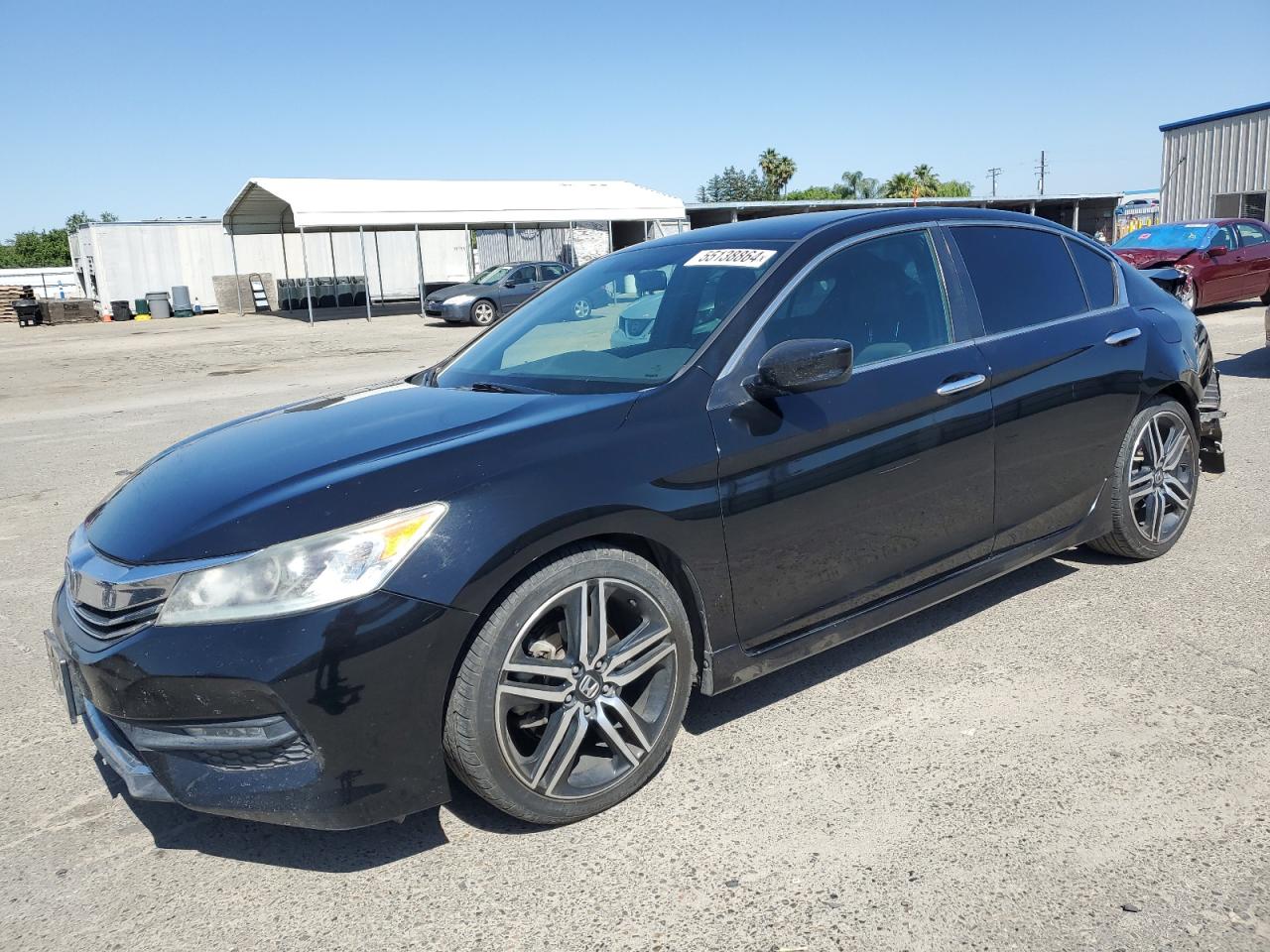 1HGCR2F58GA247614 2016 Honda Accord Sport