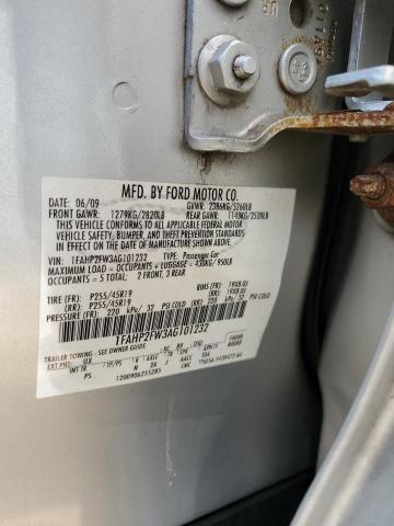 2010 Ford Taurus Limited VIN: 1FAHP2FW3AG101232 Lot: 54541054