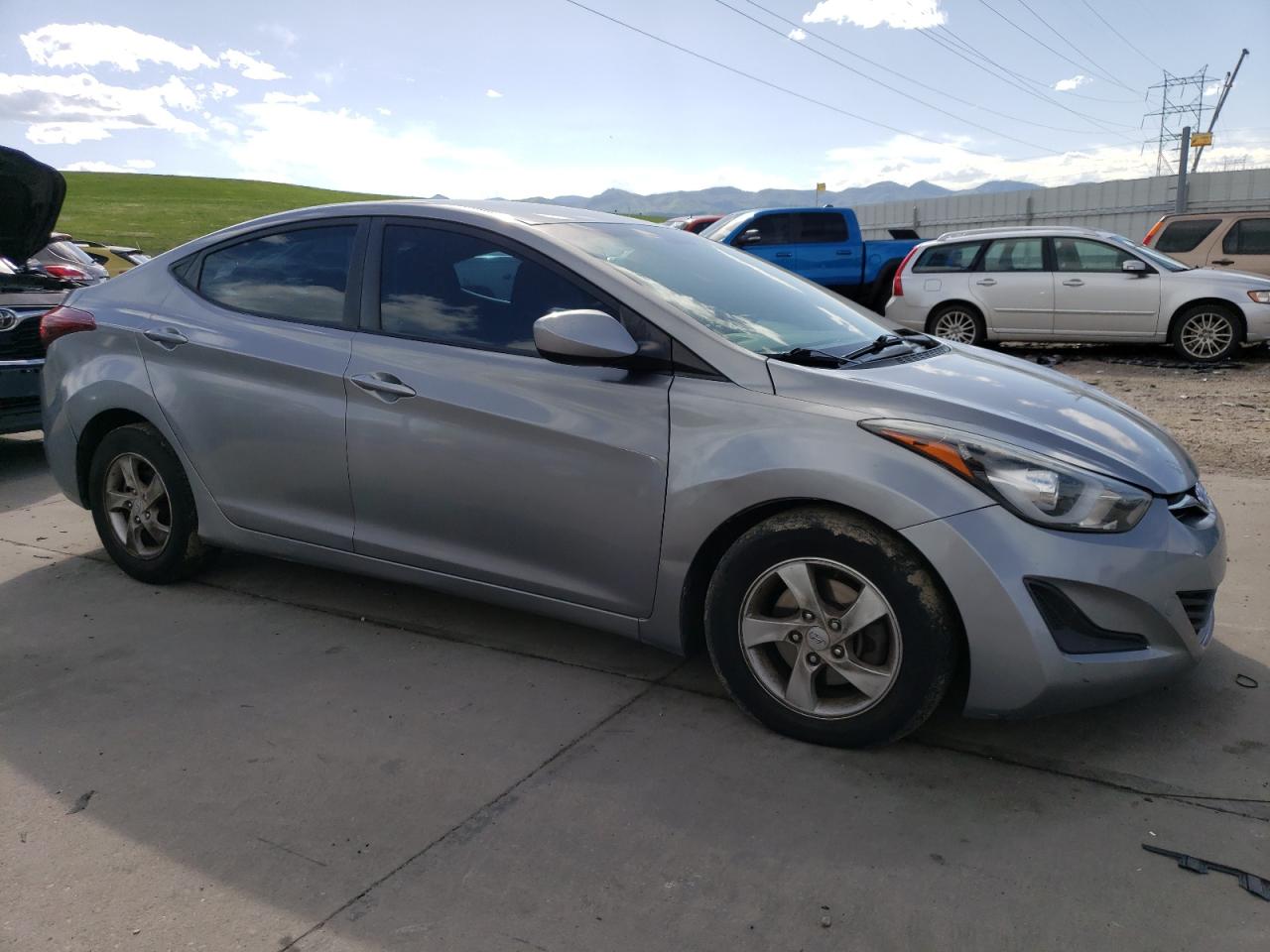 KMHDH4AE8EU055318 2014 Hyundai Elantra Se