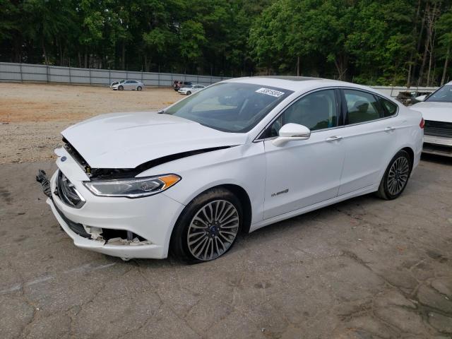 Lot #2524282097 2018 FORD FUSION SE salvage car