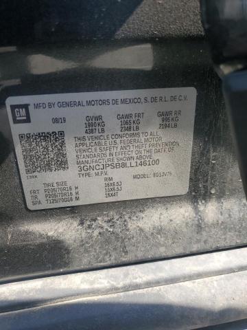 2020 Chevrolet Trax 1Lt VIN: 3GNCJPSB8LL146100 Lot: 56520544