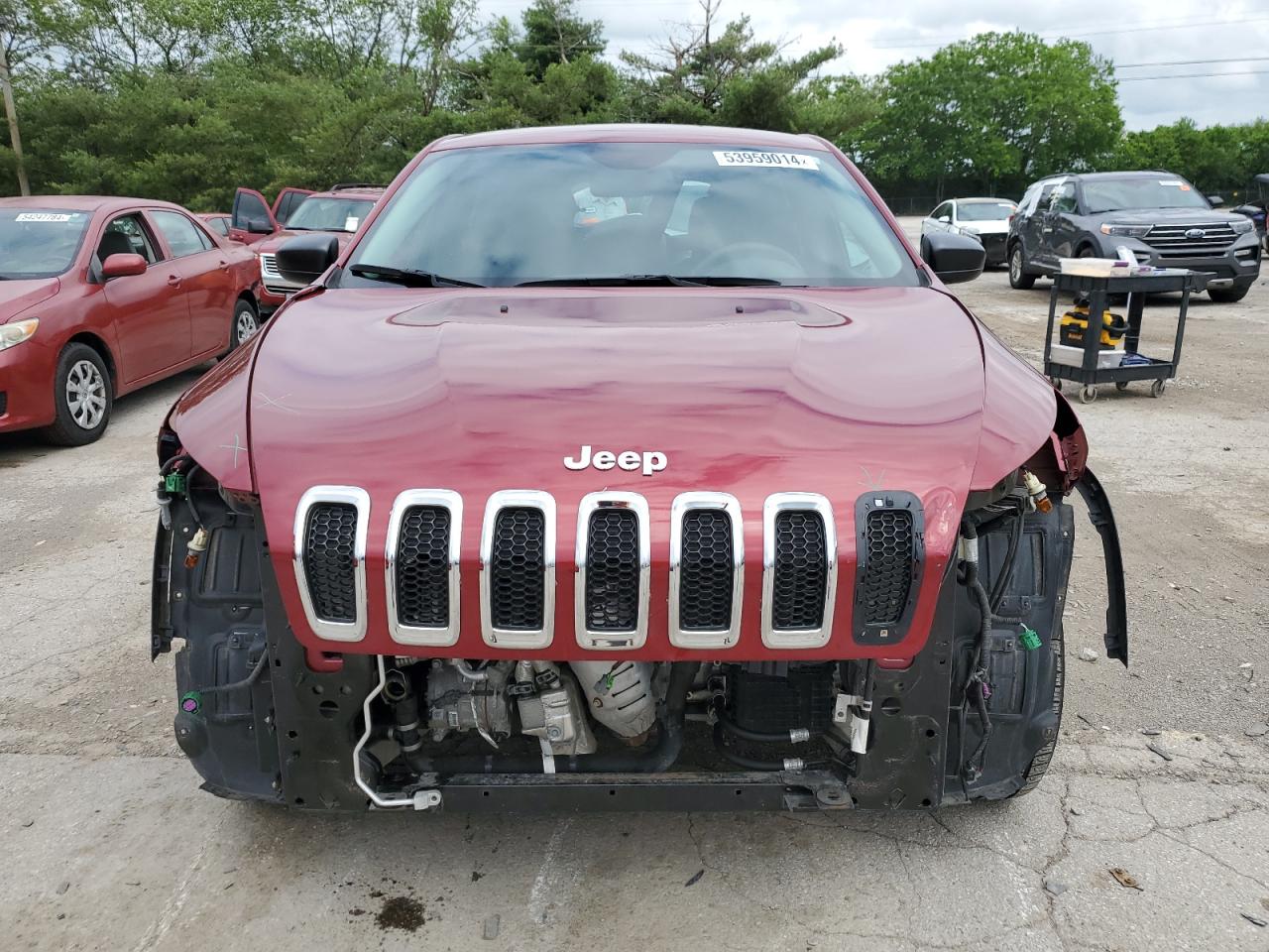 2014 Jeep Cherokee Sport vin: 1C4PJMAB5EW175335