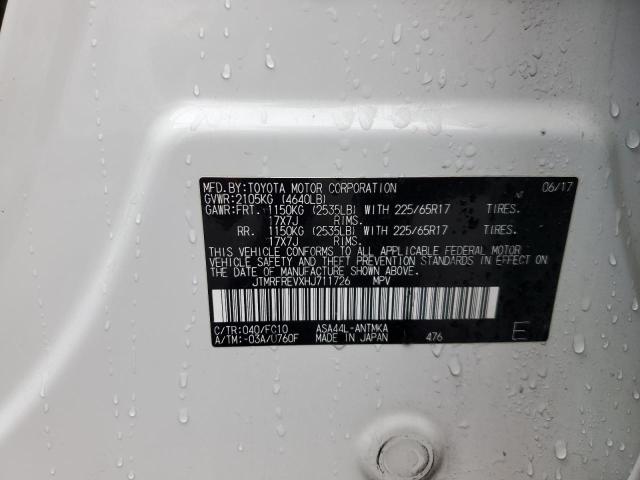 2017 Toyota Rav4 Xle VIN: JTMRFREVXHJ711726 Lot: 56608544