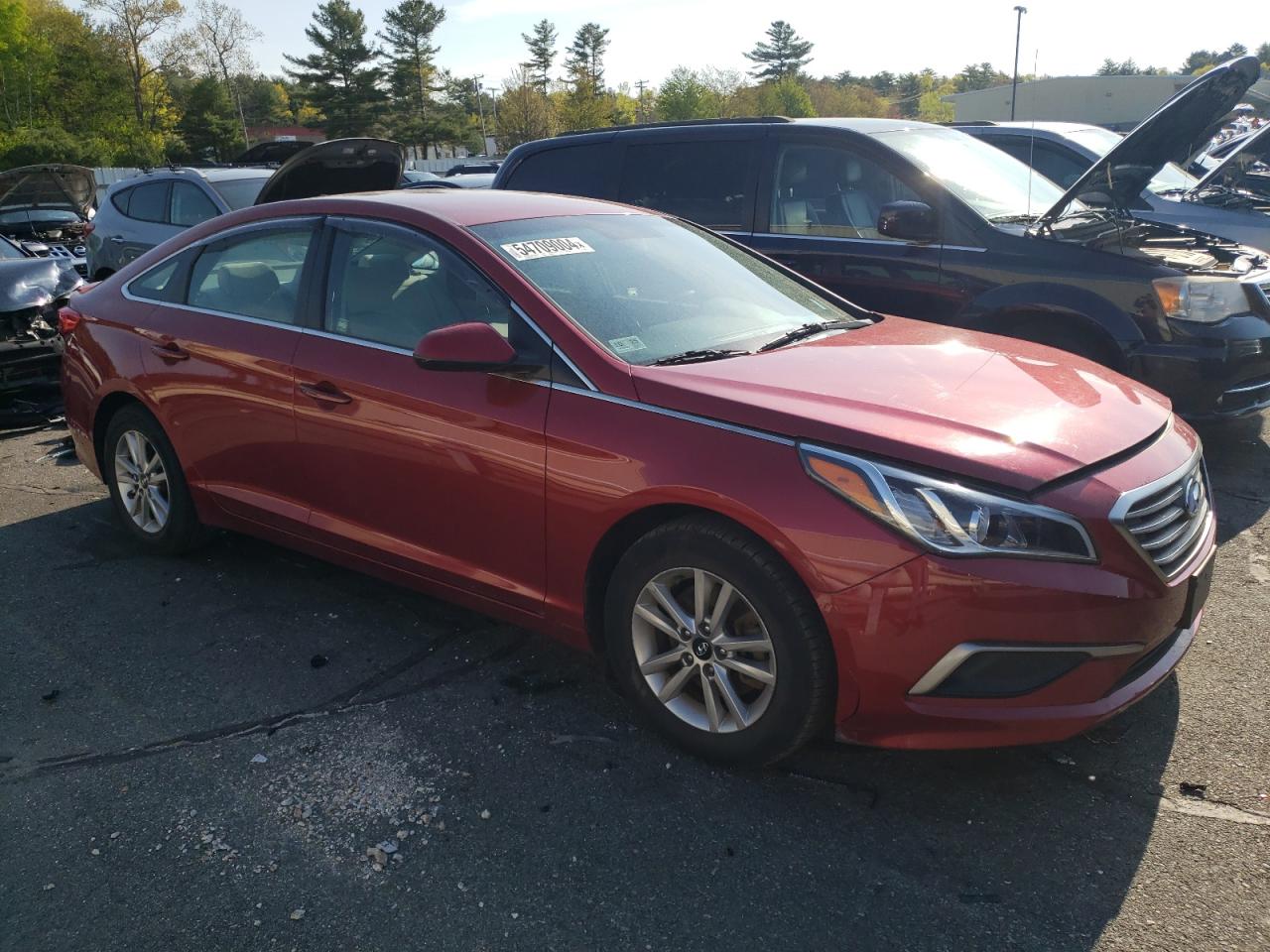 2016 Hyundai Sonata Se vin: 5NPE24AF7GH431474