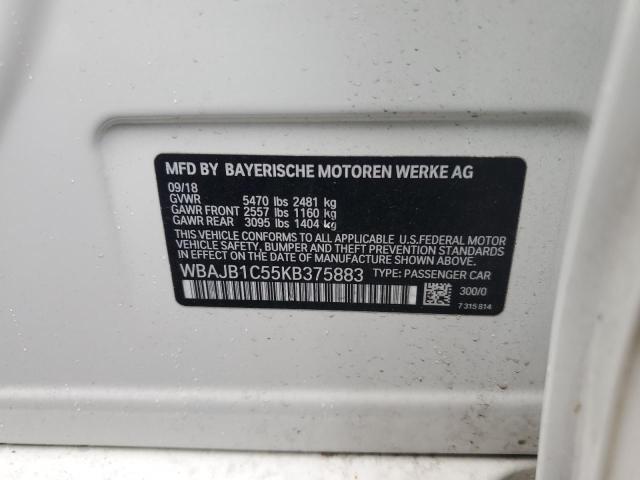 2019 BMW 530XE - WBAJB1C55KB375883