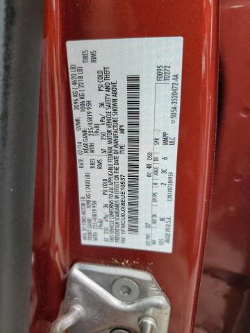 2014 Ford Escape Titanium VIN: 1FMCU0JX8EUE10537 Lot: 54618424