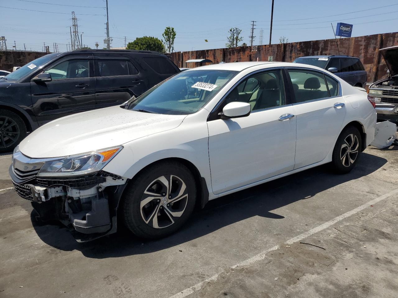 1HGCR2F33GA245140 2016 Honda Accord Lx