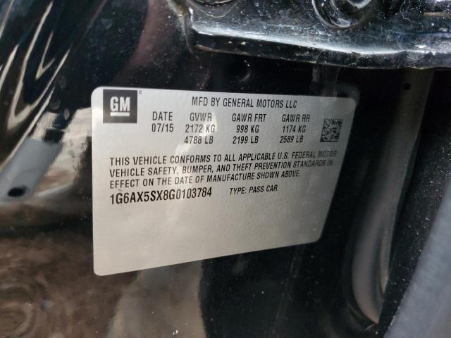 2016 Cadillac Cts Luxury Collection VIN: 1G6AX5SX8G0103784 Lot: 55539804