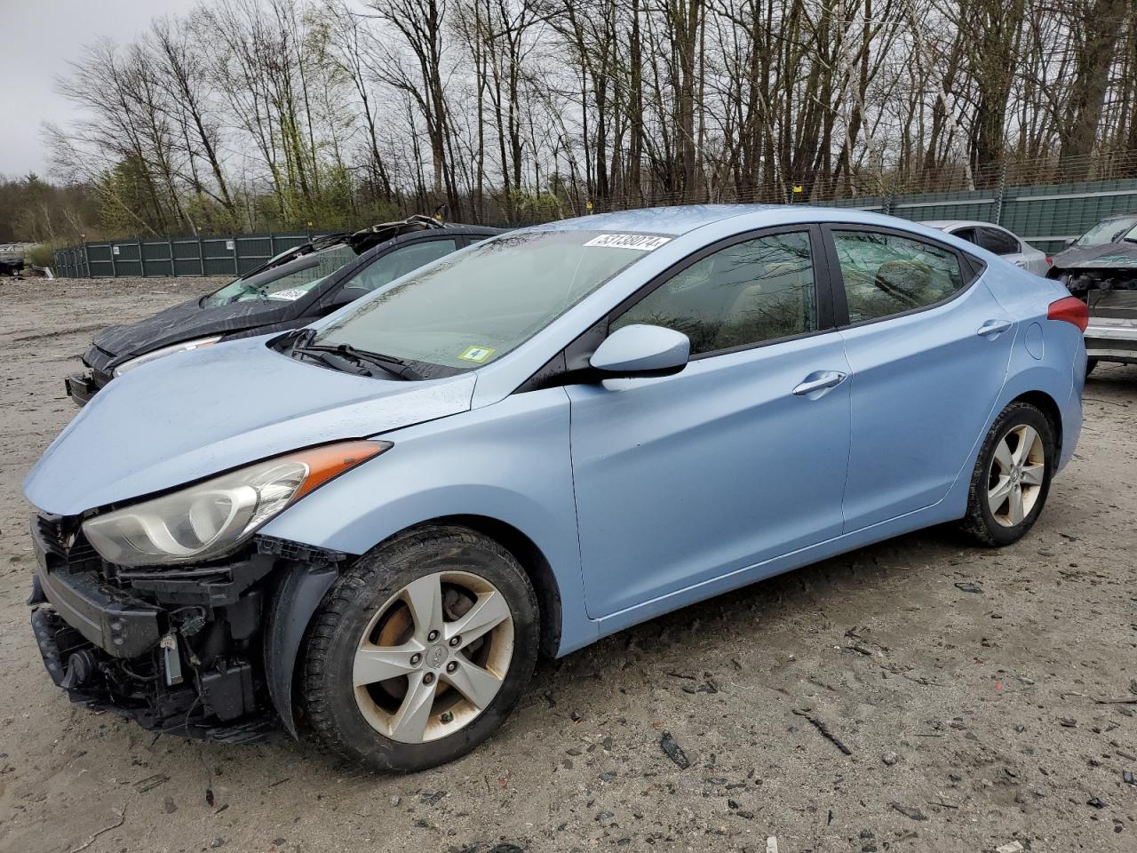 2012 Hyundai Elantra Gls vin: KMHDH4AE6CU292919