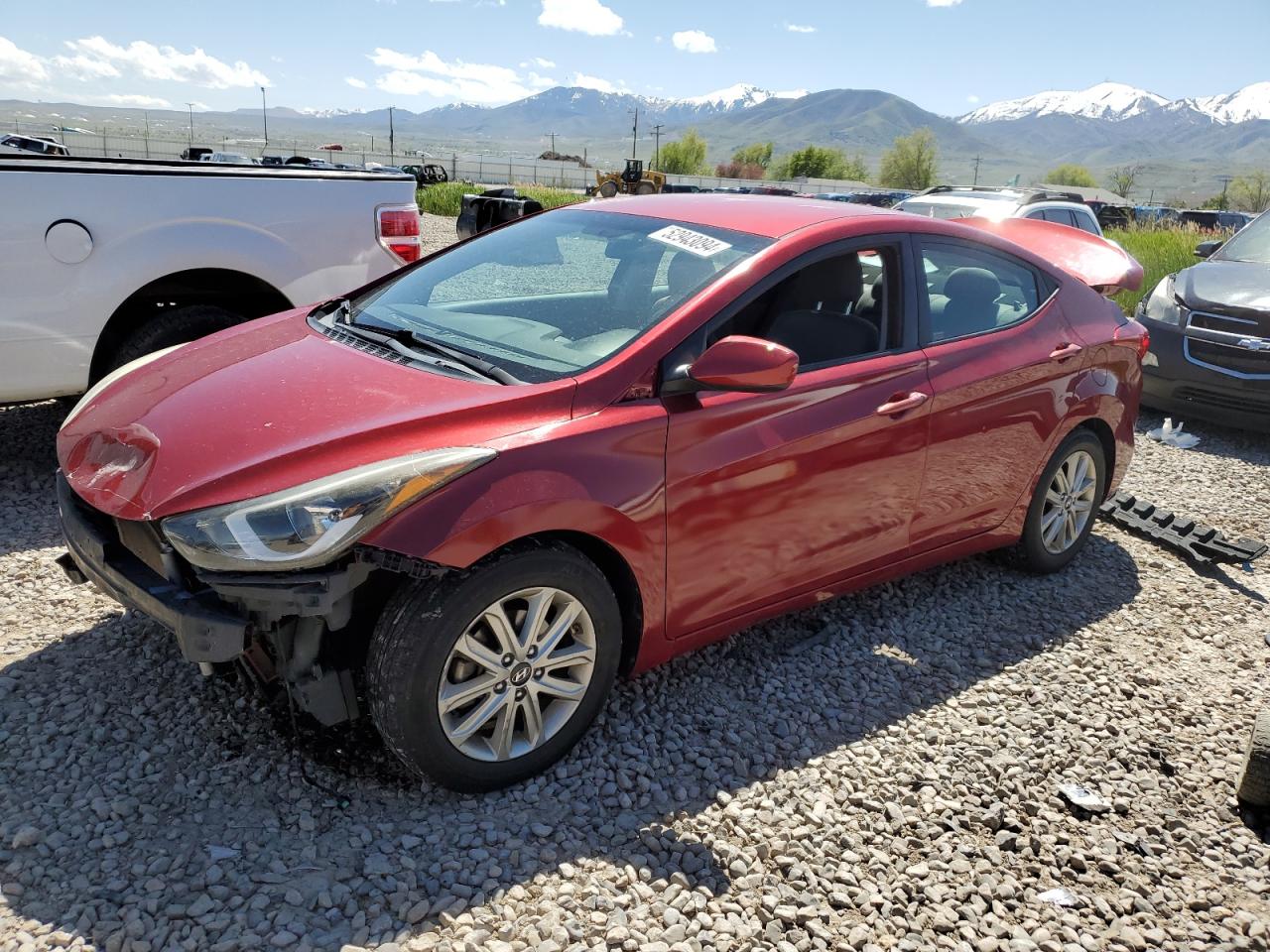 5NPDH4AE4EH542112 2014 Hyundai Elantra Se