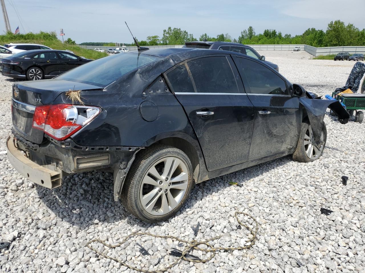 1G1PG5SB9E7403522 2014 Chevrolet Cruze Ltz