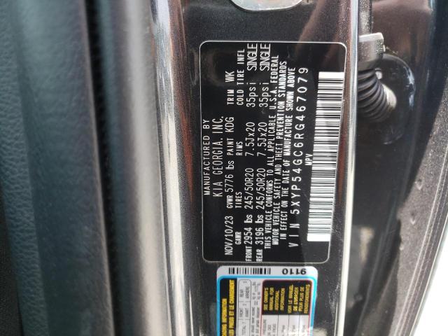 2024 Kia Telluride Sx VIN: 5XYP54GC6RG467079 Lot: 57106534