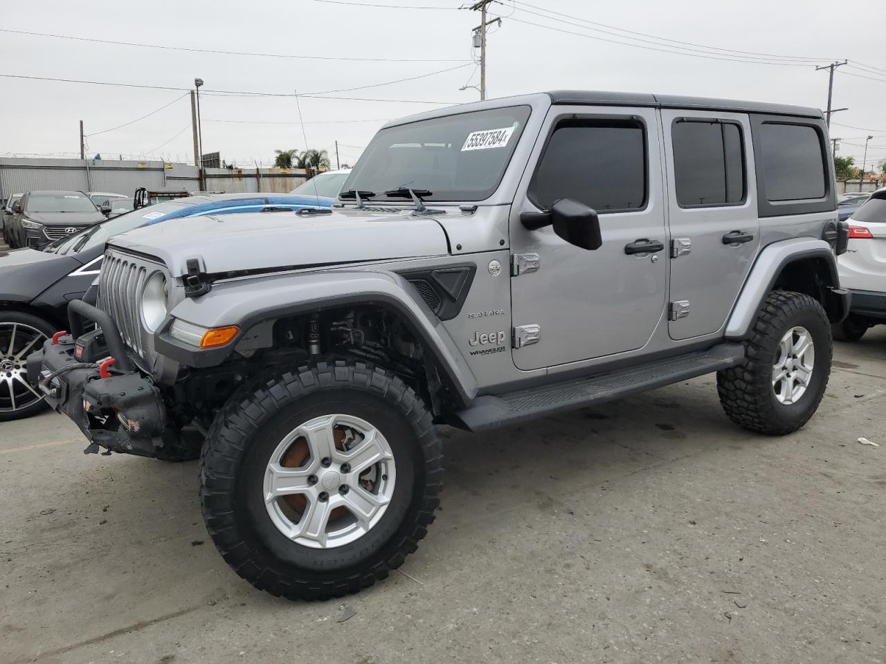 2020 Jeep Wrangler Unlimited Sahara vin: 1C4HJXEN8LW240279