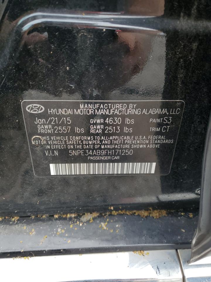 5NPE34AB9FH171250 2015 Hyundai Sonata Sport