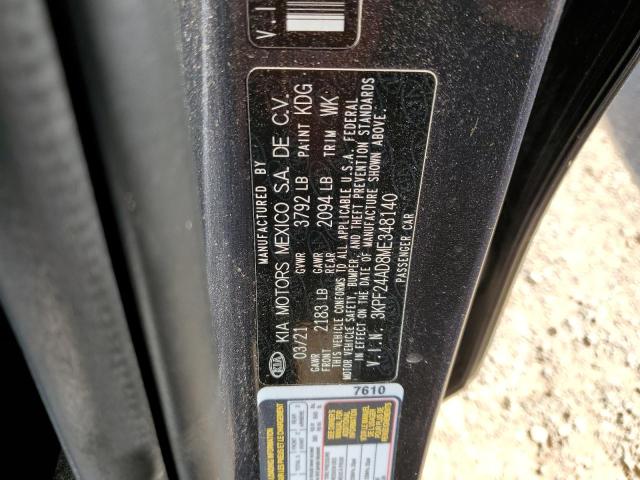 3KPF24AD8ME348140 Kia Forte FE 13