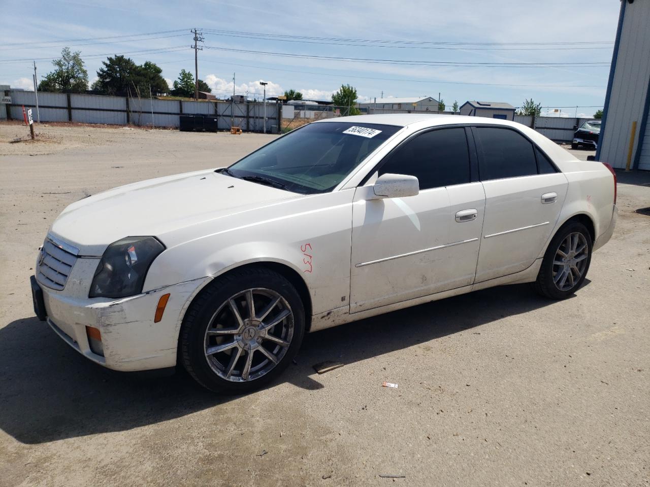 1G6DP577370108493 2007 Cadillac Cts Hi Feature V6