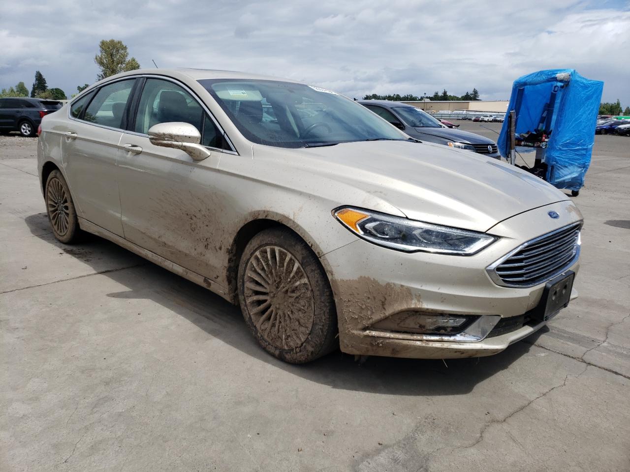 Lot #2846007443 2017 FORD FUSION SE